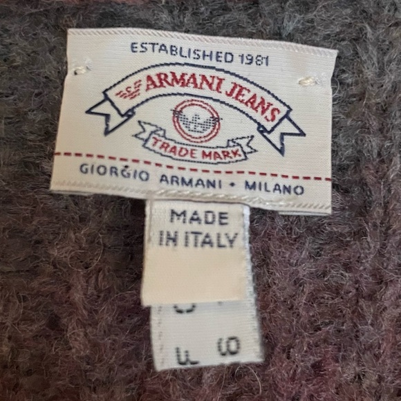 Armani Jeans Rainbow Knit Sweater - Picture 9 of 10